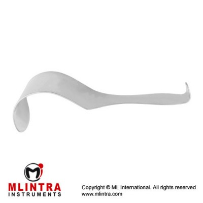 Deaver Retractor Fig. 9 Stainless Steel, 31.5 cm - 12 1/2" Blade Width 75 mm Deaver Retractor Fig. 9 Stainless Steel, 31.5 cm - 12 1/2" Blade Width 75 mm